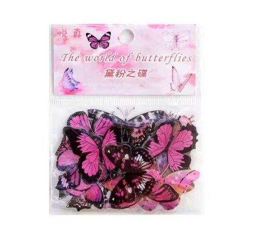 Pezzi adesivi farfalla - pezzi,