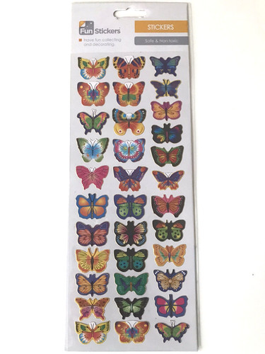 Adesivi farfalla x34