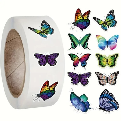 Adesivi farfalla colorati - adesivi,