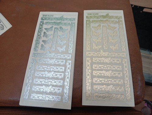 Adesivi scrapbooking nuovi - 2x,