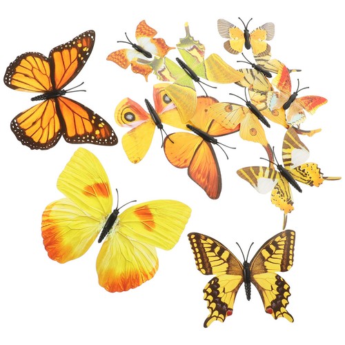 Pezzi farfalle adesivi - 12,
