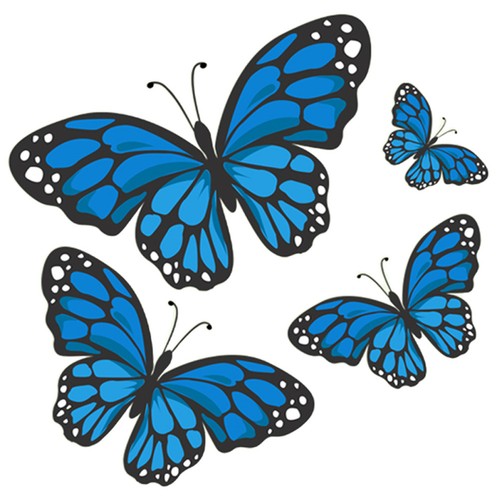 Adesivi farfalla per pareti - adesivi,