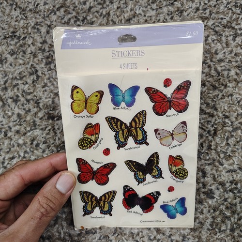 Adesivi farfalla hallmark - adesivi,