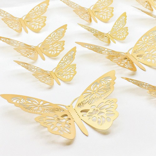12pcs adesivi murali farfalla - 12pcs,