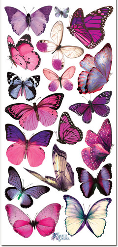 Adesivi viola rosa viola