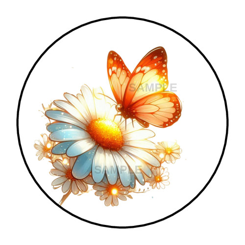 Farfalla adesivi etichette