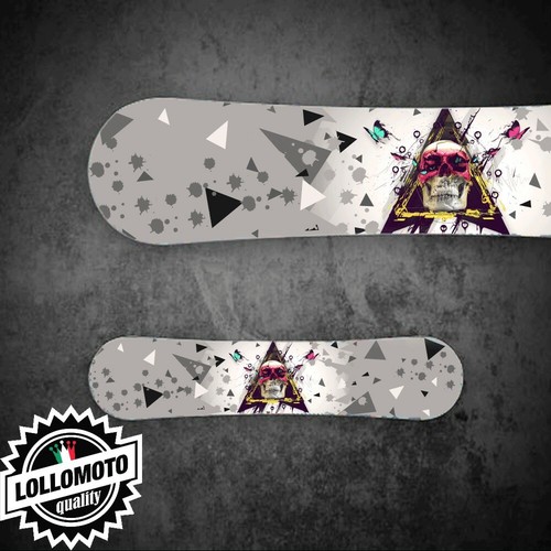 Adesivo tavola snowboard - adesivo,