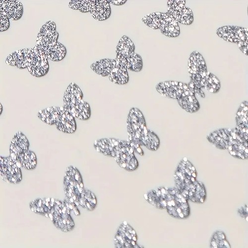 Adesivi nail art - nail, farfalla