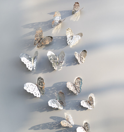 Adesivi murali farfalla - 3d, 12
