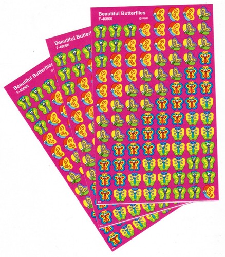 Fogli adesivi mini farfalle - fogli,